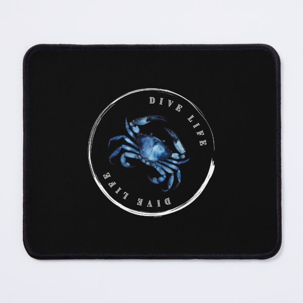 Item preview, Crab, scuba, dive life, all profit supports ocean conservation  designed and sold by seekingclarity.