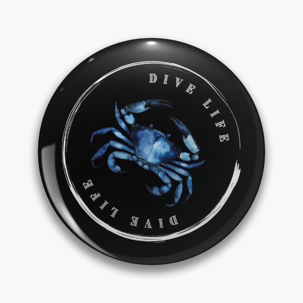 Item preview, Crab, scuba, dive life, all profit supports ocean conservation  designed and sold by seekingclarity.