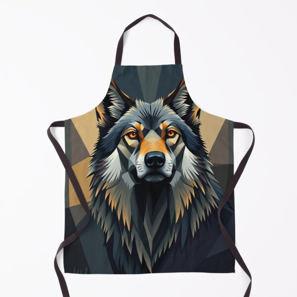 Item preview, Abstract Cubism Wolf designed and sold by DZKclothing.