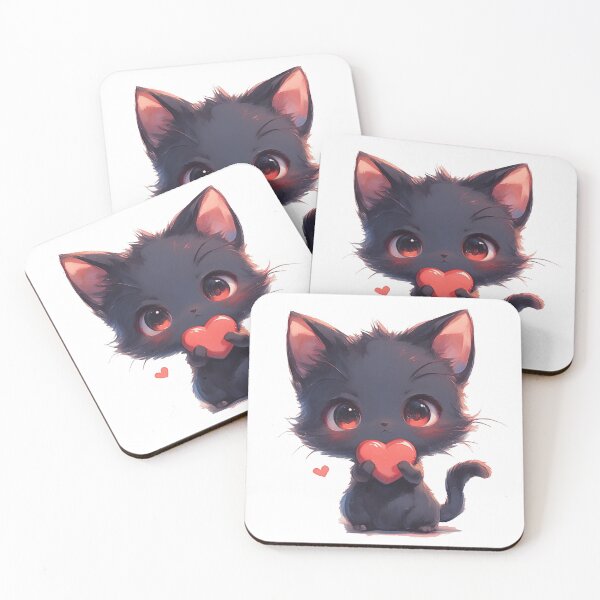 Item preview, chibi cat <3 designed and sold by PurrfectoPrints.