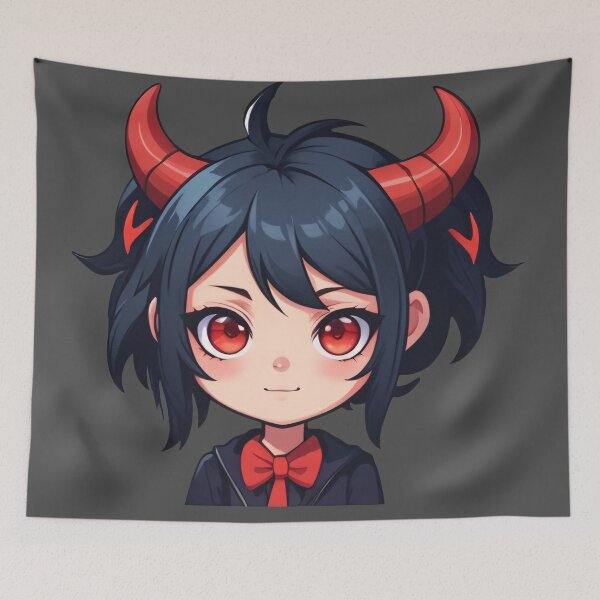 Item preview, Cute Student Demon Girl designed and sold by MadnessEnvelope.