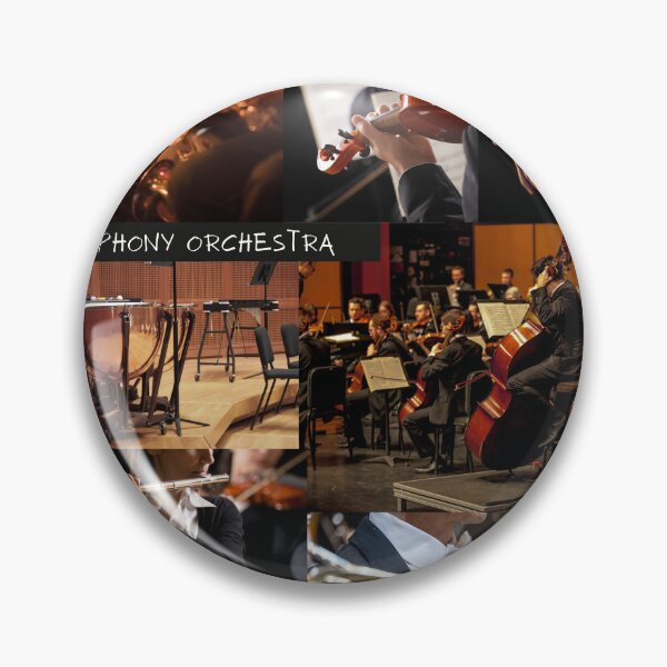 Item preview, Symphony Orchestra In A Collage designed and sold by BrightrDayMusicArt.