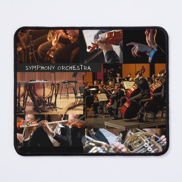 Item preview, Symphony Orchestra In A Collage designed and sold by BrightrDayMusicArt.