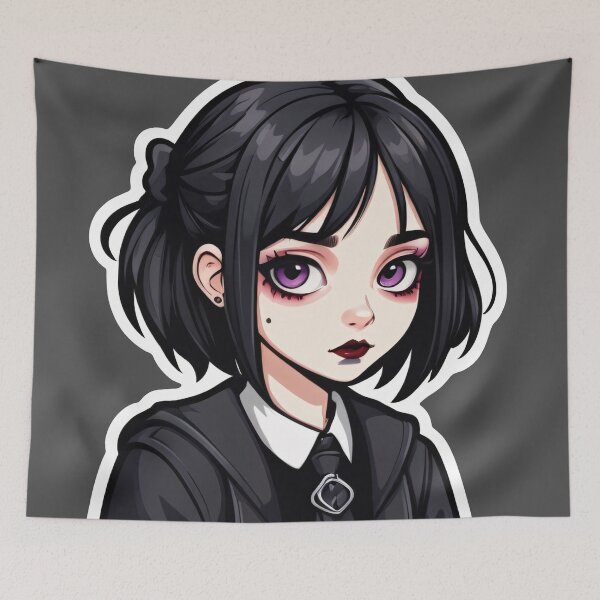 Item preview, Goth Girl Student designed and sold by MadnessEnvelope.