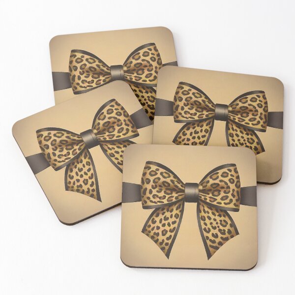Item preview, LEOPARD PATTERNED BOW DESIGN  designed and sold by asudesign.
