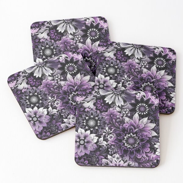 Item preview, Mystical Purple Blooms designed and sold by LyssasMindArt.