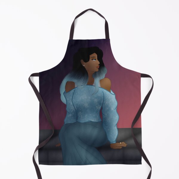 Item preview, Nazeera staring at the sunset designed and sold by LunaCoyoteArt.
