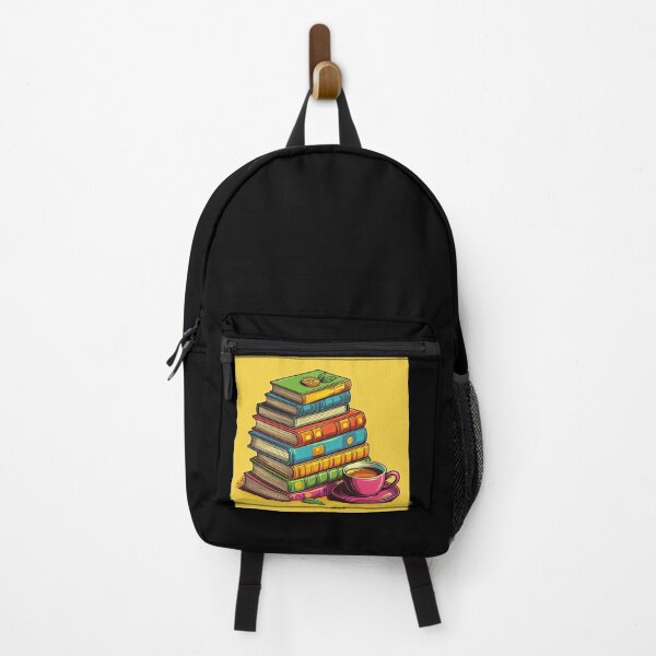 Item preview, Books and Coffee Pop Art Style designed and sold by artofuniverse.