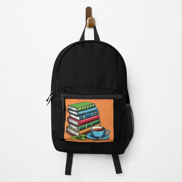 Item preview, Books and Coffee Pop Art Style designed and sold by artofuniverse.