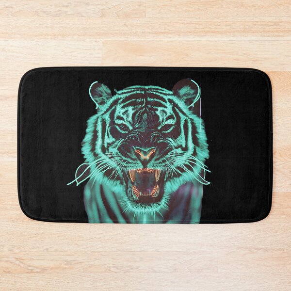 Item preview, Neon Roaring Tiger Collection designed and sold by AI-Only Creations.