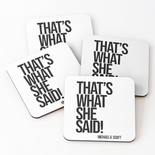 Item preview, Michael Scott The Office Funny Quote designed and sold by Enea Kelo.