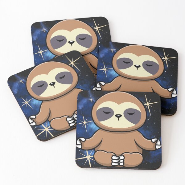 Item preview, sloth mantra designed and sold by MiroArtAbstra.