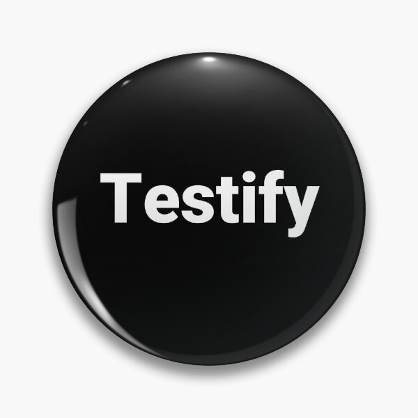 Item preview, Testify designed and sold by Text-based T-Shirts and Gifts.