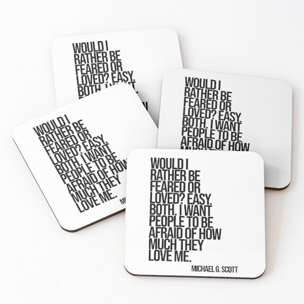 Item preview, Michael Scott The Office Funny Quote designed and sold by Enea Kelo.