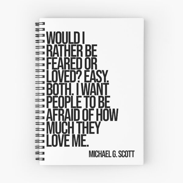 Item preview, Michael Scott The Office Funny Quote designed and sold by Enea Kelo.