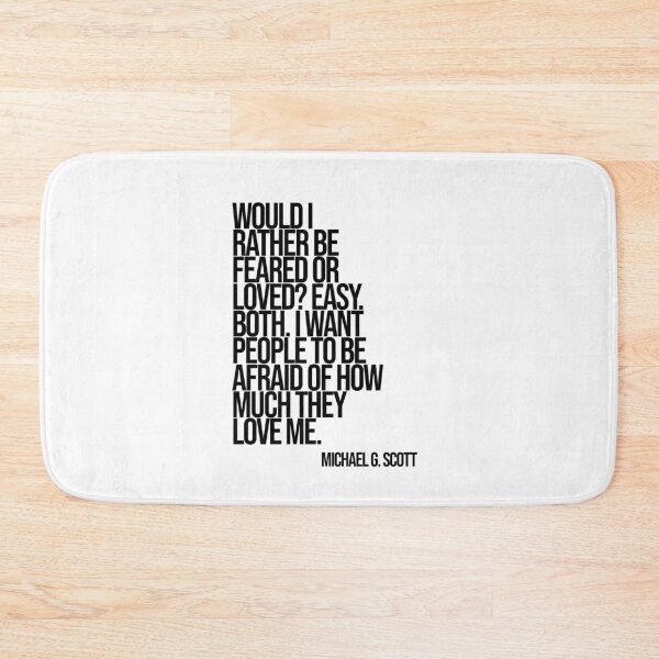 Item preview, Michael Scott The Office Funny Quote designed and sold by Enea Kelo.