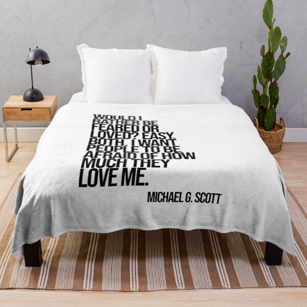 Item preview, Michael Scott The Office Funny Quote designed and sold by Enea Kelo.
