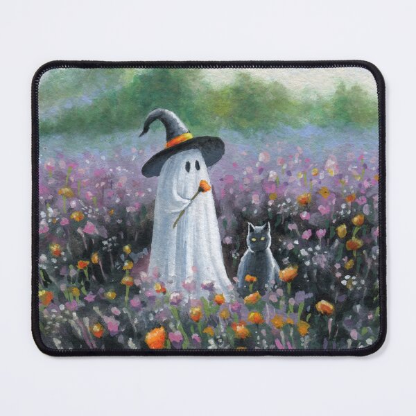 Item preview, ghost wandering in the wildflower meadow 040 designed and sold by Ghosture.
