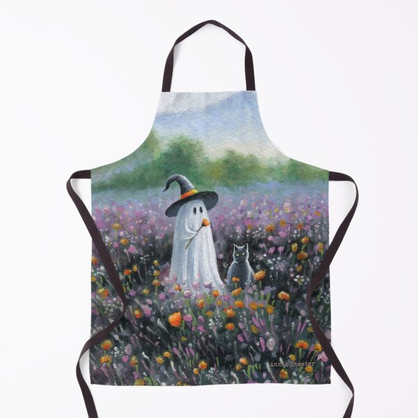 Item preview, ghost wandering in the wildflower meadow 040 designed and sold by Ghosture.