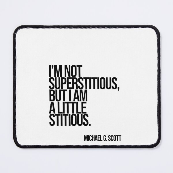 Item preview, Michael Scott The Office Funny Quote designed and sold by Enea Kelo.