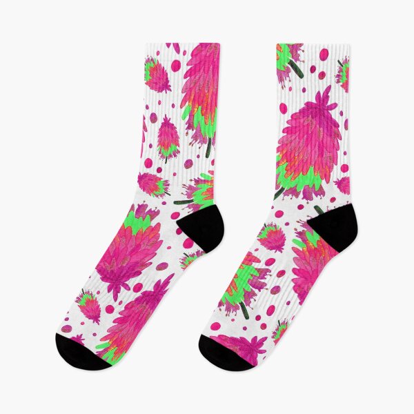 Item preview, Red Hot Poker- Pink&Green designed and sold by deblevart.
