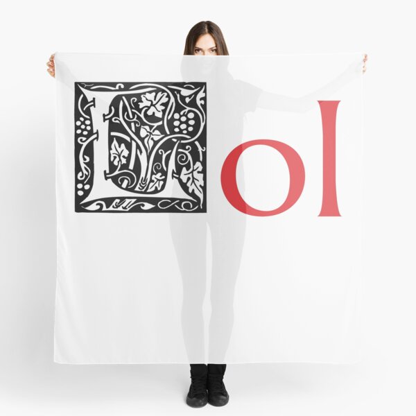 William Morris Txt. Scarf