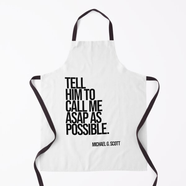 Item preview, Michael Scott The Office Funny Quote designed and sold by Enea Kelo.