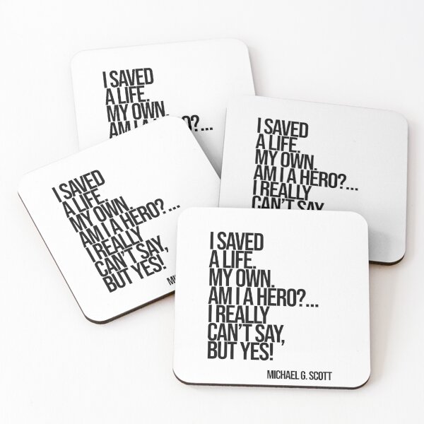 Item preview, Michael Scott The Office Funny Quote designed and sold by Enea Kelo.