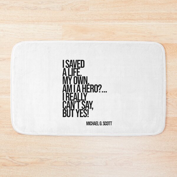 Item preview, Michael Scott The Office Funny Quote designed and sold by Enea Kelo.