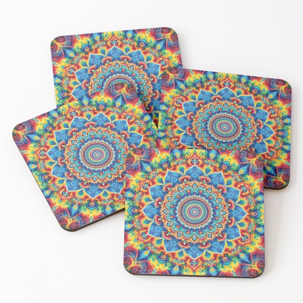 Item preview, Psychedelic Mandala Explosion designed and sold by Gold Turtle  Lina.