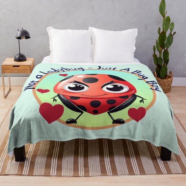 Item preview, Not a Ladybug - Just a Bug Boy - Cute Toddler Design designed and sold by SportyAndArtful.