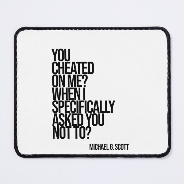 Item preview, Michael Scott The Office Funny Quote designed and sold by Enea Kelo.