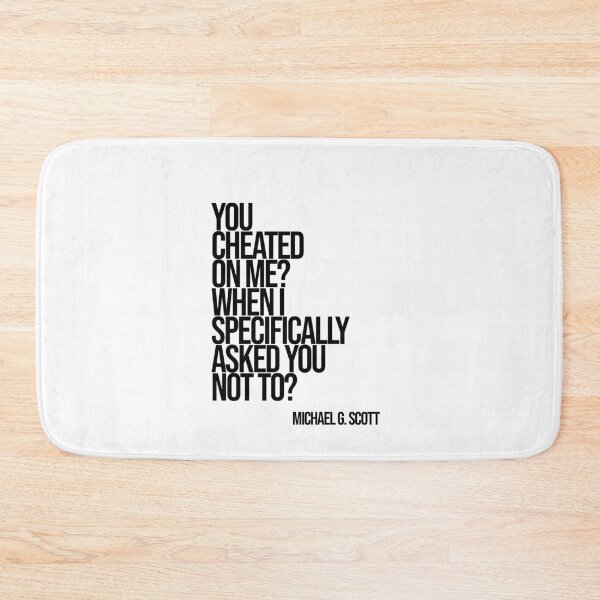 Item preview, Michael Scott The Office Funny Quote designed and sold by Enea Kelo.