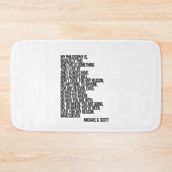 Item preview, Michael Scott The Office Funny Quote designed and sold by Enea Kelo.