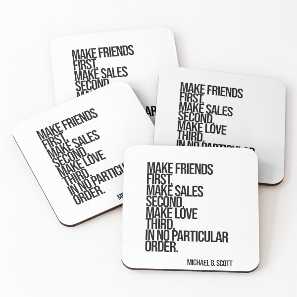 Item preview, Michael Scott The Office Funny Quote designed and sold by Enea Kelo.