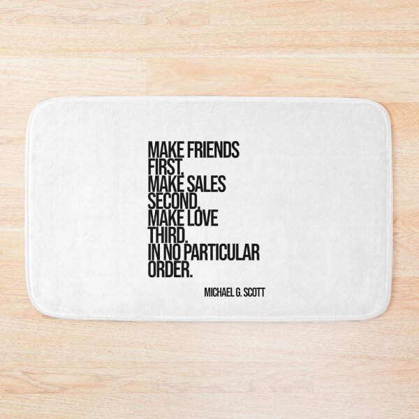Item preview, Michael Scott The Office Funny Quote designed and sold by Enea Kelo.