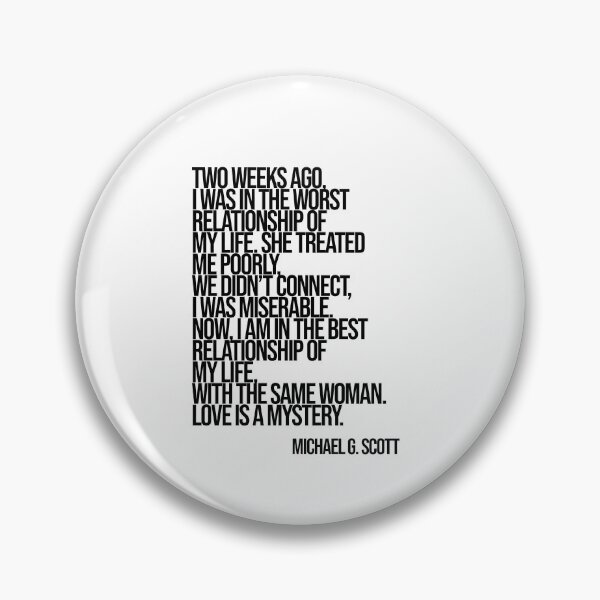 Item preview, Michael Scott The Office Funny Quote designed and sold by Enea Kelo.