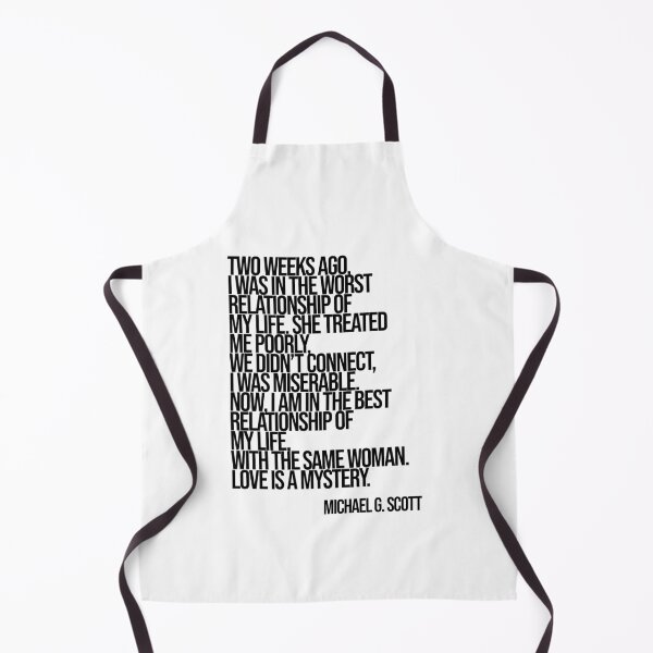 Item preview, Michael Scott The Office Funny Quote designed and sold by Enea Kelo.