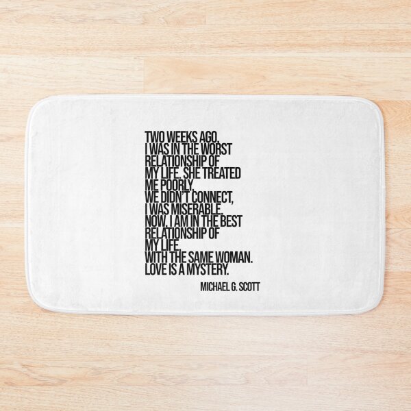 Item preview, Michael Scott The Office Funny Quote designed and sold by Enea Kelo.