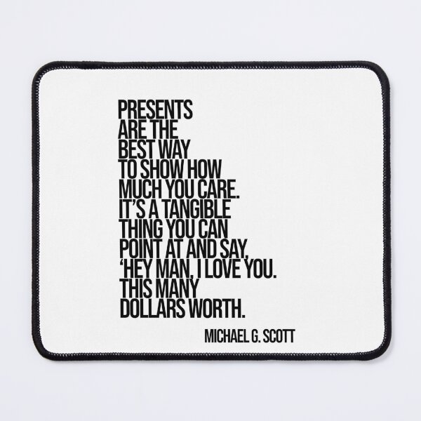 Item preview, Michael Scott The Office Funny Quote designed and sold by Enea Kelo.