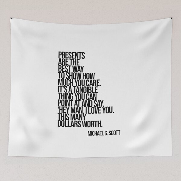 Item preview, Michael Scott The Office Funny Quote designed and sold by Enea Kelo.