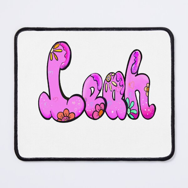 Item preview, Leah in Pink - Popular Girls and womens Personalized Custom name Leah designed and sold by Artonmytee.