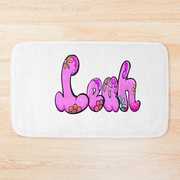 Item preview, Leah in Pink - Popular Girls and womens Personalized Custom name Leah designed and sold by Artonmytee.