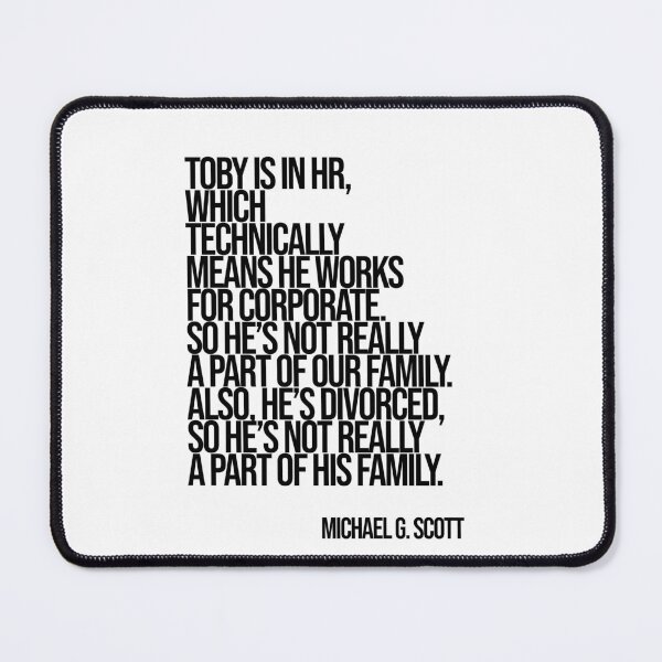 Item preview, Michael Scott The Office Funny Quote designed and sold by Enea Kelo.