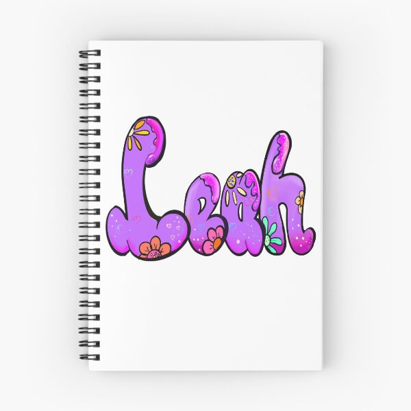 Item preview, Leah in purple - Popular Girls and womens Personalized Custom name Leah designed and sold by Artonmytee.