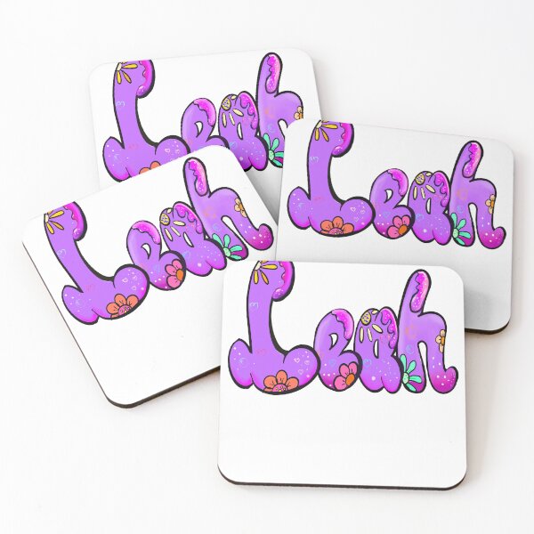 Item preview, Leah in purple - Popular Girls and womens Personalized Custom name Leah designed and sold by Artonmytee.