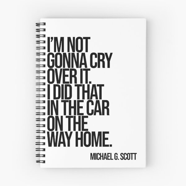 Item preview, Michael Scott The Office Funny Quote designed and sold by Enea Kelo.
