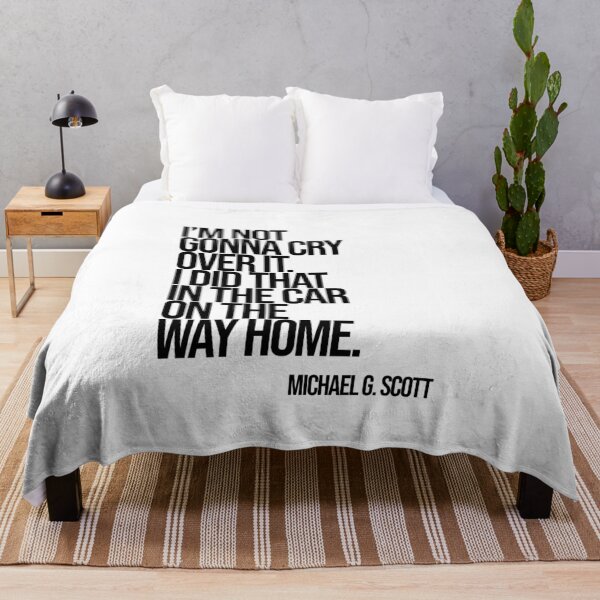 Item preview, Michael Scott The Office Funny Quote designed and sold by Enea Kelo.