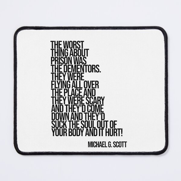Item preview, Michael Scott The Office Funny Quote designed and sold by Enea Kelo.
