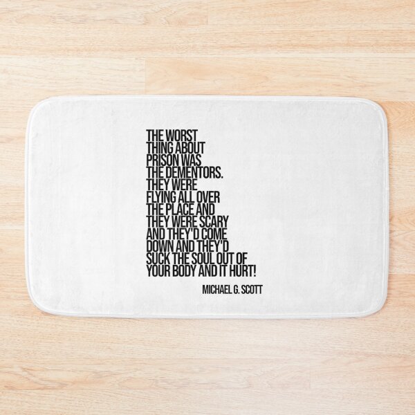 Item preview, Michael Scott The Office Funny Quote designed and sold by Enea Kelo.